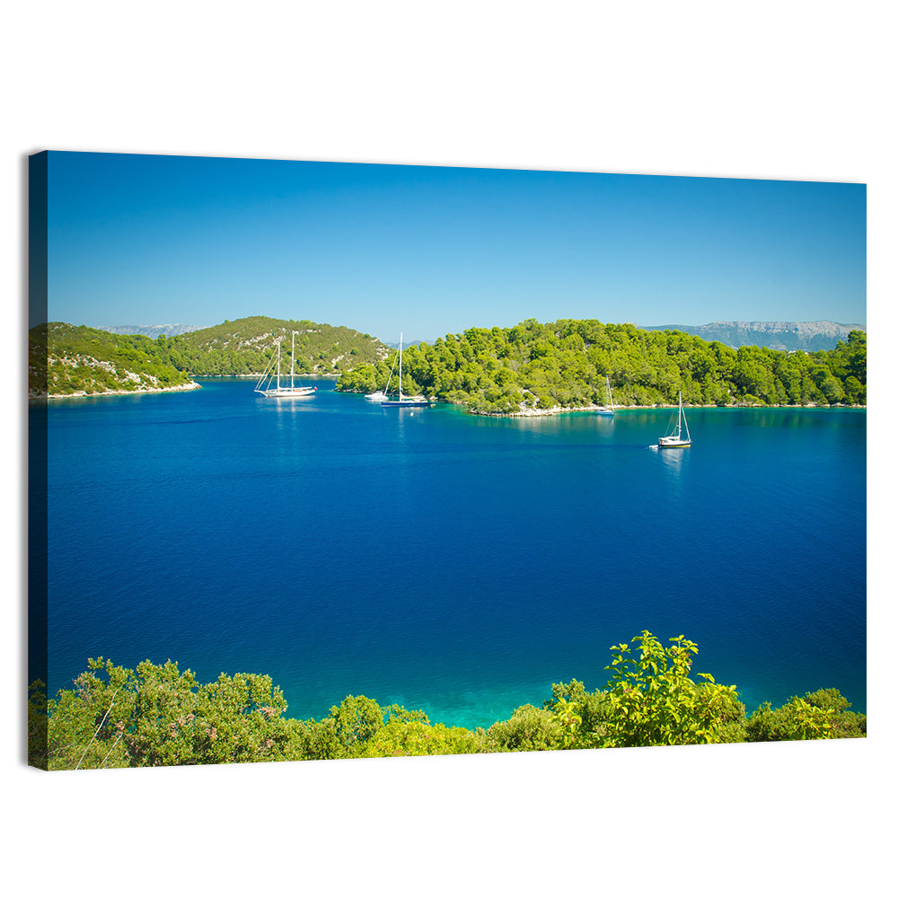 Mljet Coastline Croatia Wall Art