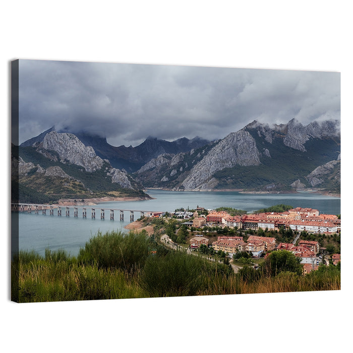 Riaño Summer Storm Wall Art as a canvas print