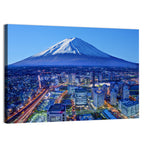 Mount Fuji Above Fujinomiya Skyline Wall Art