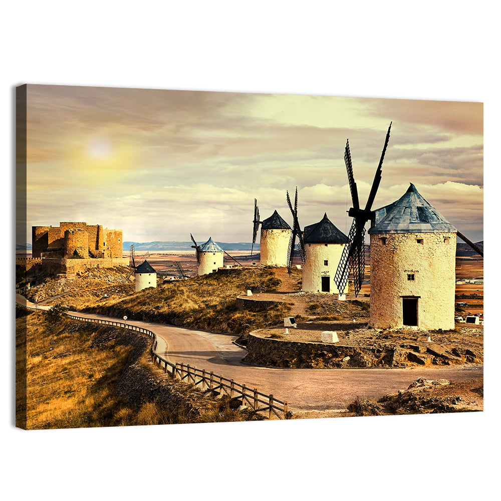 Windmills of Consuegra, Spain Wall Art