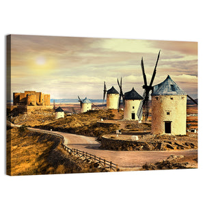 Windmills Of Spain Wall Art