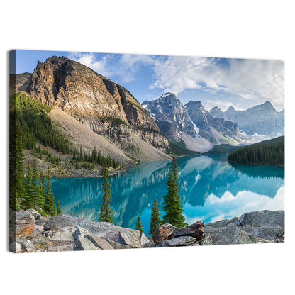 Moraine Lake In Banff Wall Art