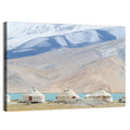 Karakul Lake Yurts with Snow Peaks Wall Art