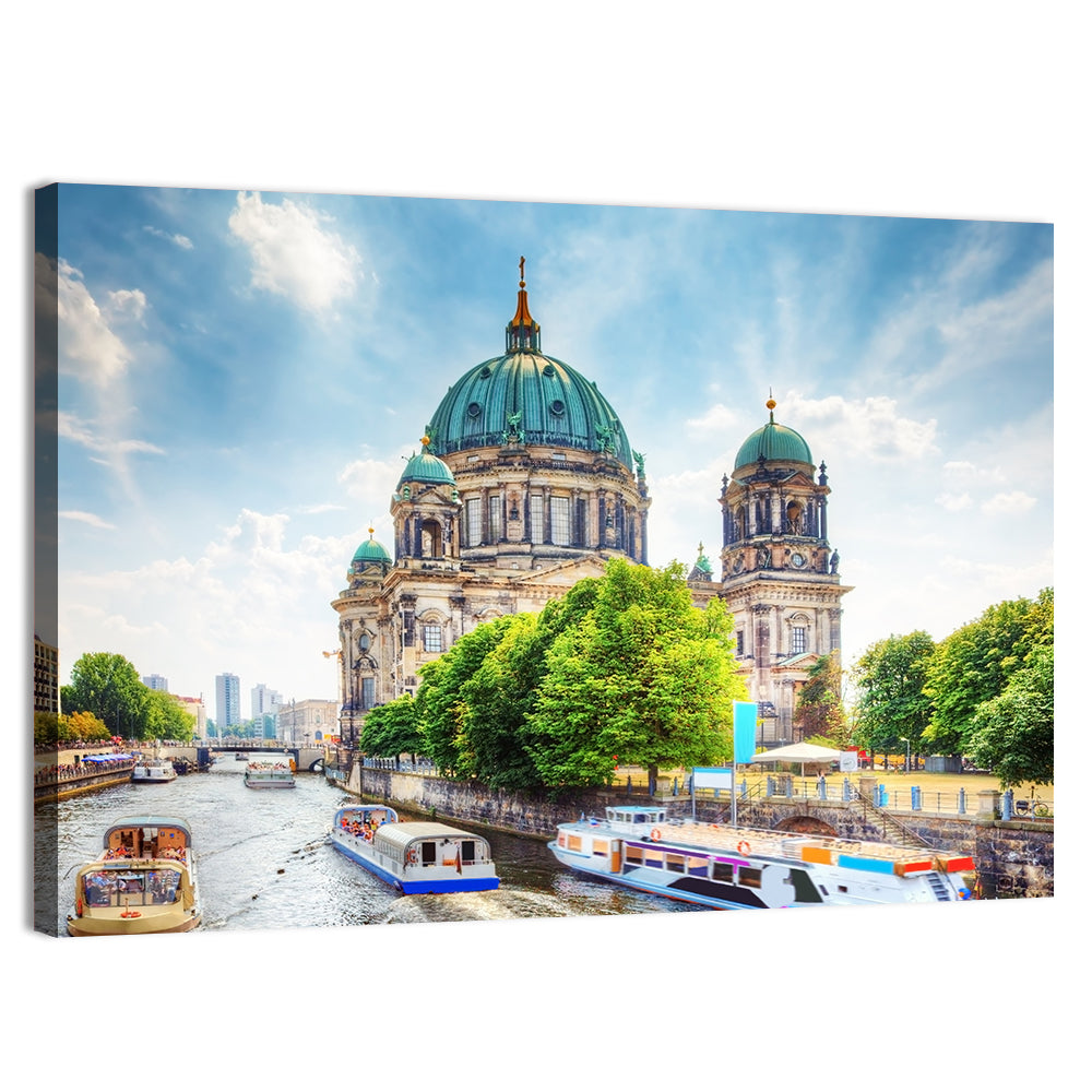 Berlin Cathedral River View Wall Art