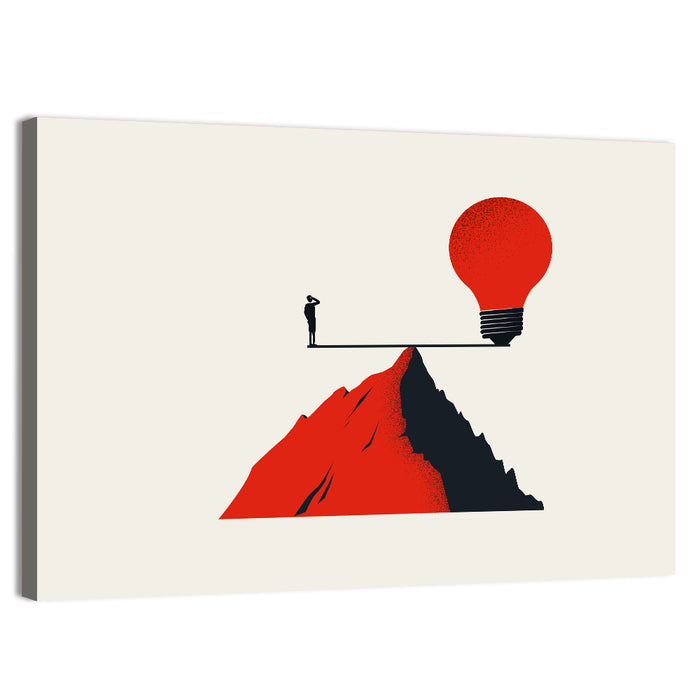 Balancing Business Concept Wall Art as a canvas print