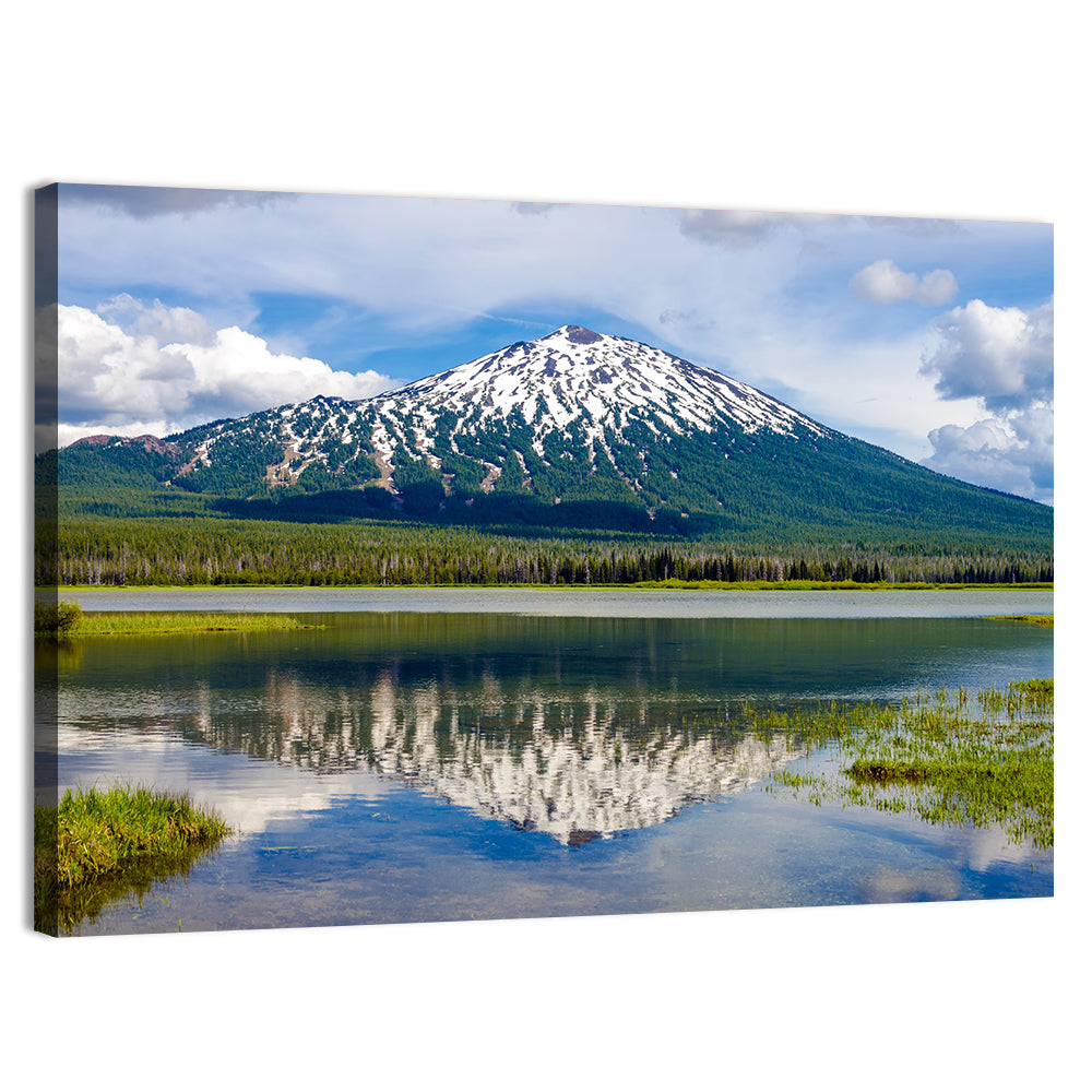 Mount Bachelor In Oregon Wall Art