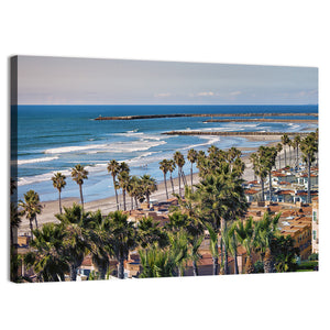 Oceanside Shoreline California Wall Art