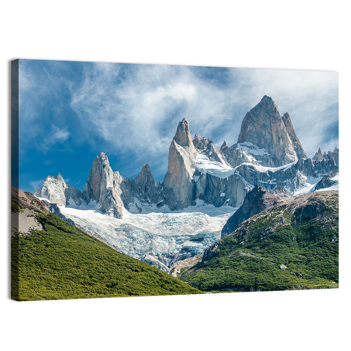 Mount Fitz Roy Wall Art as a canvas print