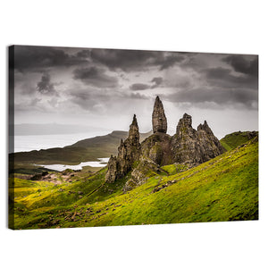 Old Man Of Storr Rock Formation In Scotland Wall Art