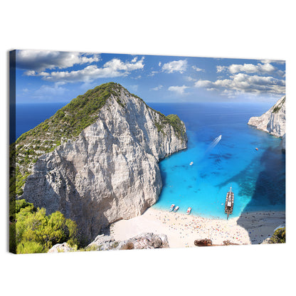 Navagio Beach, Zakynthos Wall Art