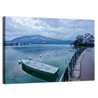Lake Annecy Promenade View Wall Art