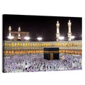 Night Gathering at the Kaaba Wall Art