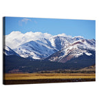 Snow-capped Colorado Peaks Wall Art