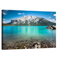 Lake Minnewanka View of Mount Inglismaldie Wall Art