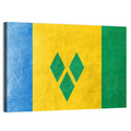 Saint Vincent and the Grenadines National Flag Wall Art