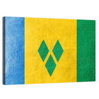 Saint Vincent and the Grenadines National Flag Wall Art