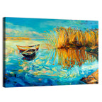 Lake and Fern Wall Art