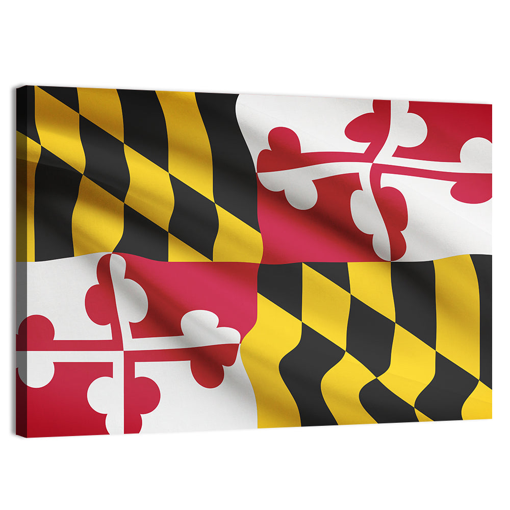 Maryland State Flag Wall Art