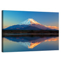 Mount Fuji Reflected on Lake Shoji Wall Art