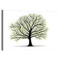 Deciduous Tree Silhouette Wall Art
