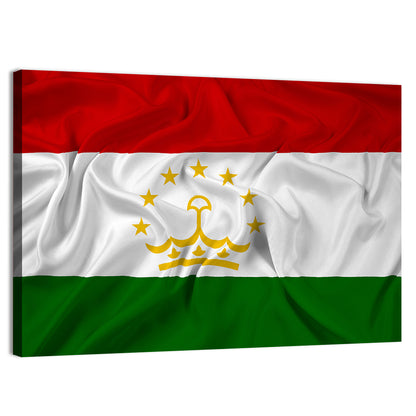 Flag Of Tajikistan Wall Art