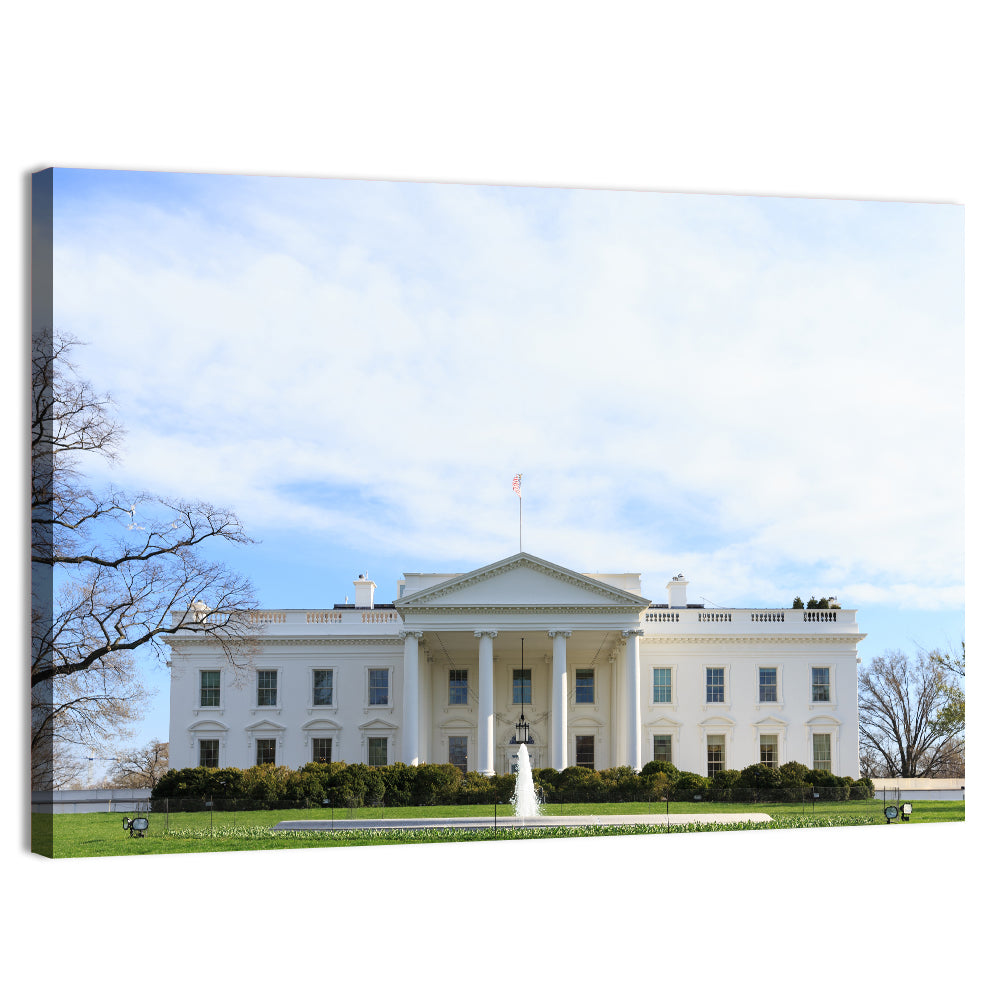 The White House In Washington DC Wall Art