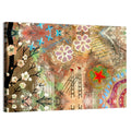 Vintage Scrapbook Collage Wall Art