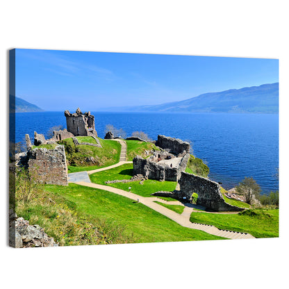 Urquhart Castle Ruins Wall Art
