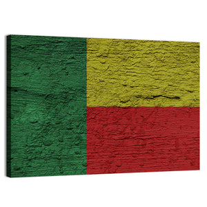 Flag Of Benin Wall Art