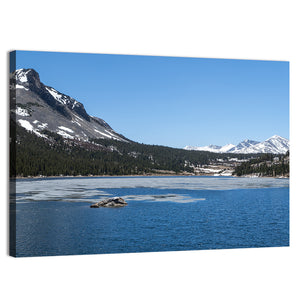 Frozen Lake In Yosemite National Park Wall Art