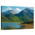 Snow-capped Peaks Over Twin Lakes Colorado Wall Art