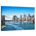 Brooklyn Bridge and Manhattan Skyline Wall Art