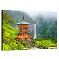 Seiganto-ji Pagoda at Nachi Falls Wall Art