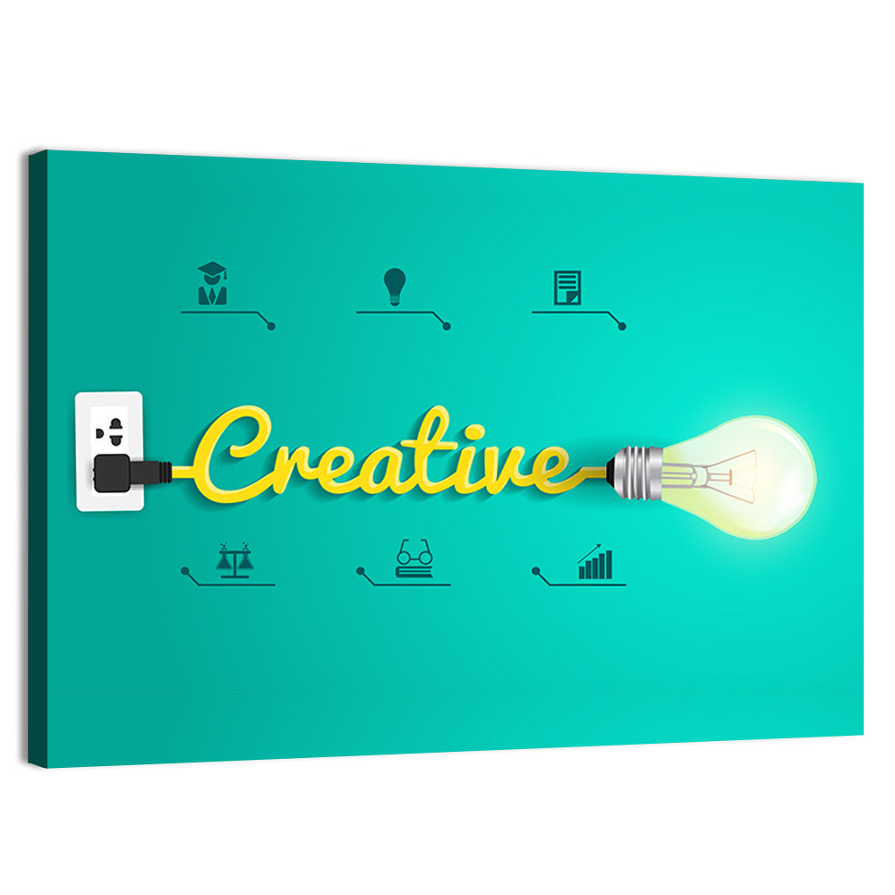 Creative Concept Typography Wall Art