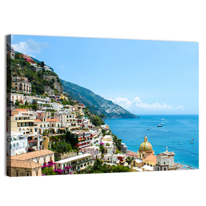 Positano Town On Amalfi Coast Wall Art