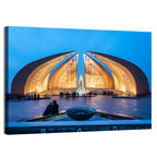 Pakistan Monument at Blue Hour Wall Art