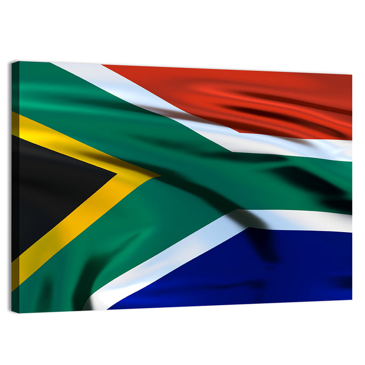 South African Flag Wall Art