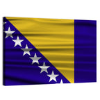 Bosnia and Herzegovina Flag Wall Art