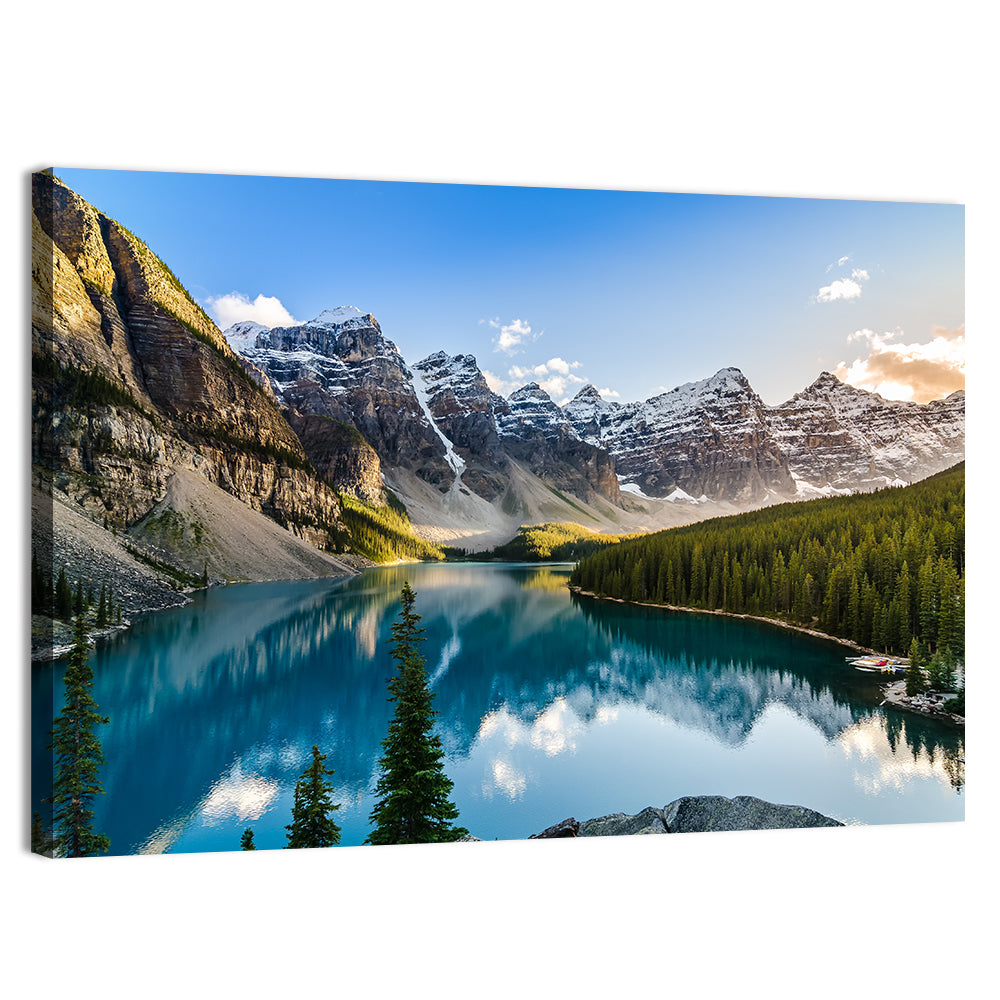 Moraine Lake Reflection, Lake Louise Wall Art