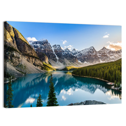 Moraine Lake Reflection, Lake Louise Wall Art