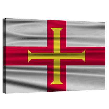 Flag Of Guernsey Wall Art