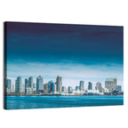 San Diego Bay Skyline Wall Art