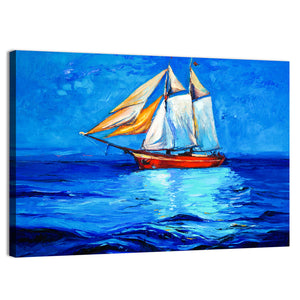 Sail Ship & Sea Artwork Wall Art