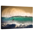 Bali Surfer in Barrel Wave Wall Art