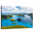 Rock Islands Aerial View Wall Art