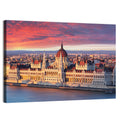 Hungarian Parliament at Dawn Wall Art