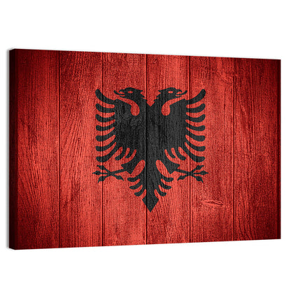 Flag Of Albania Wall Art