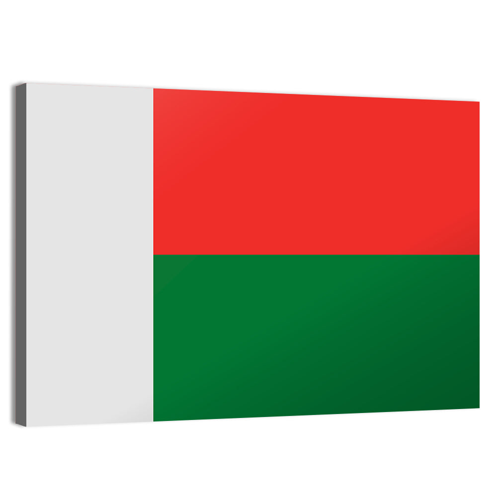 Madagascar Flag Wall Art