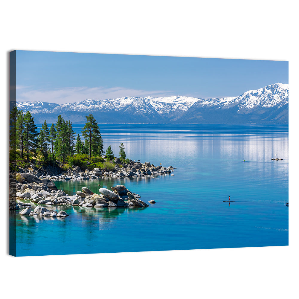 Lake Tahoe Shoreline View Wall Art