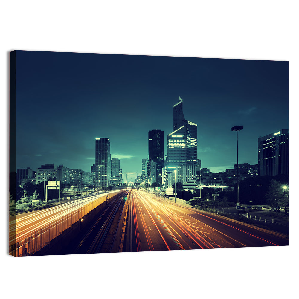La Défense at Sunset, Paris Wall Art